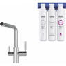 Комплект кухонный смеситель GRANULA 2088 Хром + Фильтр 2088 XPOM+AKC-002
