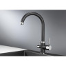 Смеситель GRANULA GR-2168 черный 2168 CHEPHYII